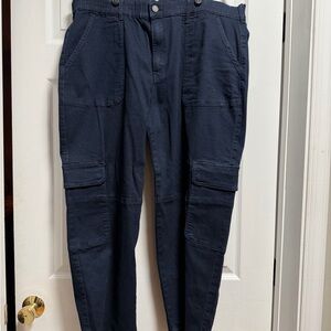 Universal Standard Women's Navy Straight Leg Jeans